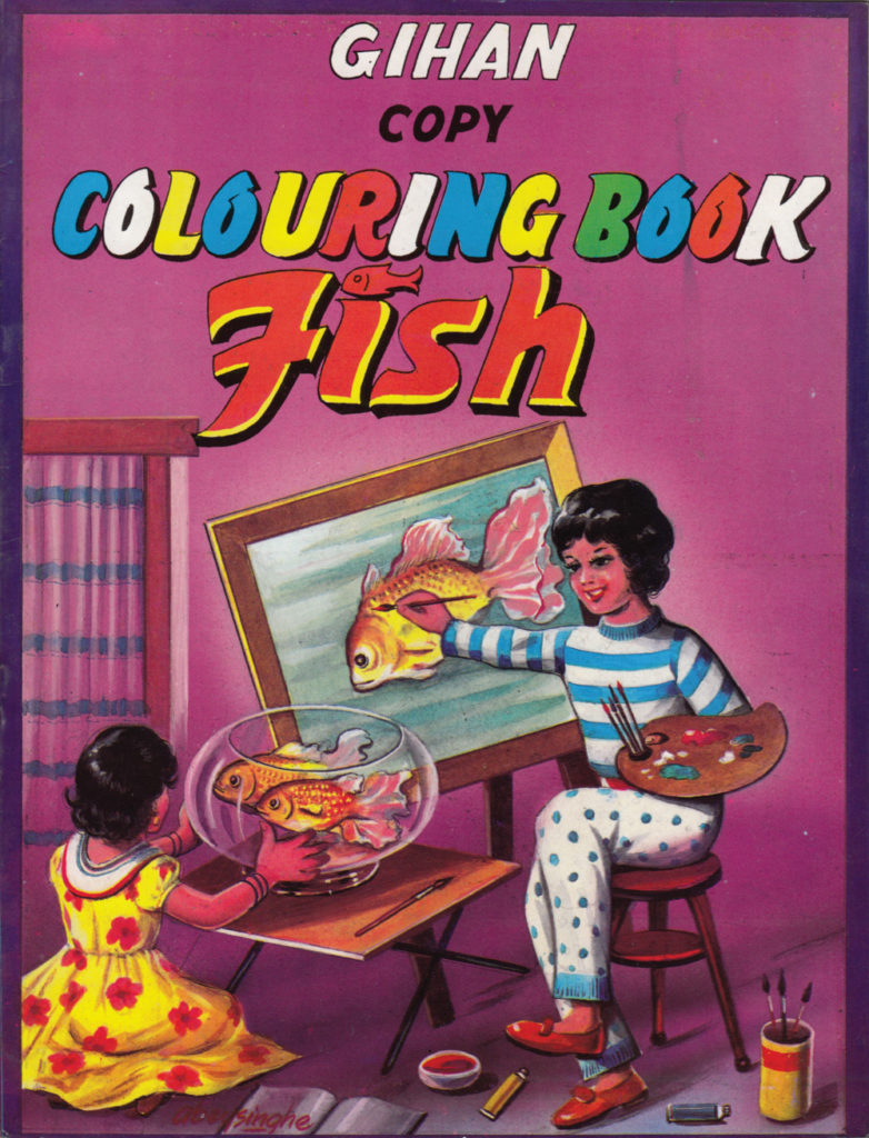 Copy colouring book – Fish – Gihan bookshop
